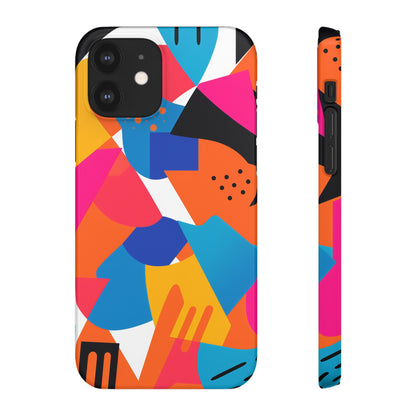 Colourful Shapes - Snap Cases