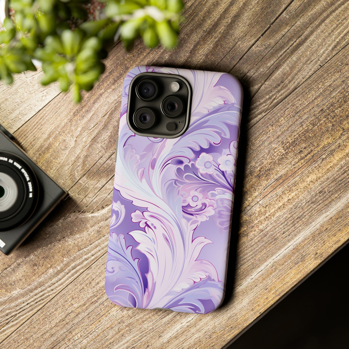 Pastel Lilac Paisley - Tough Cases