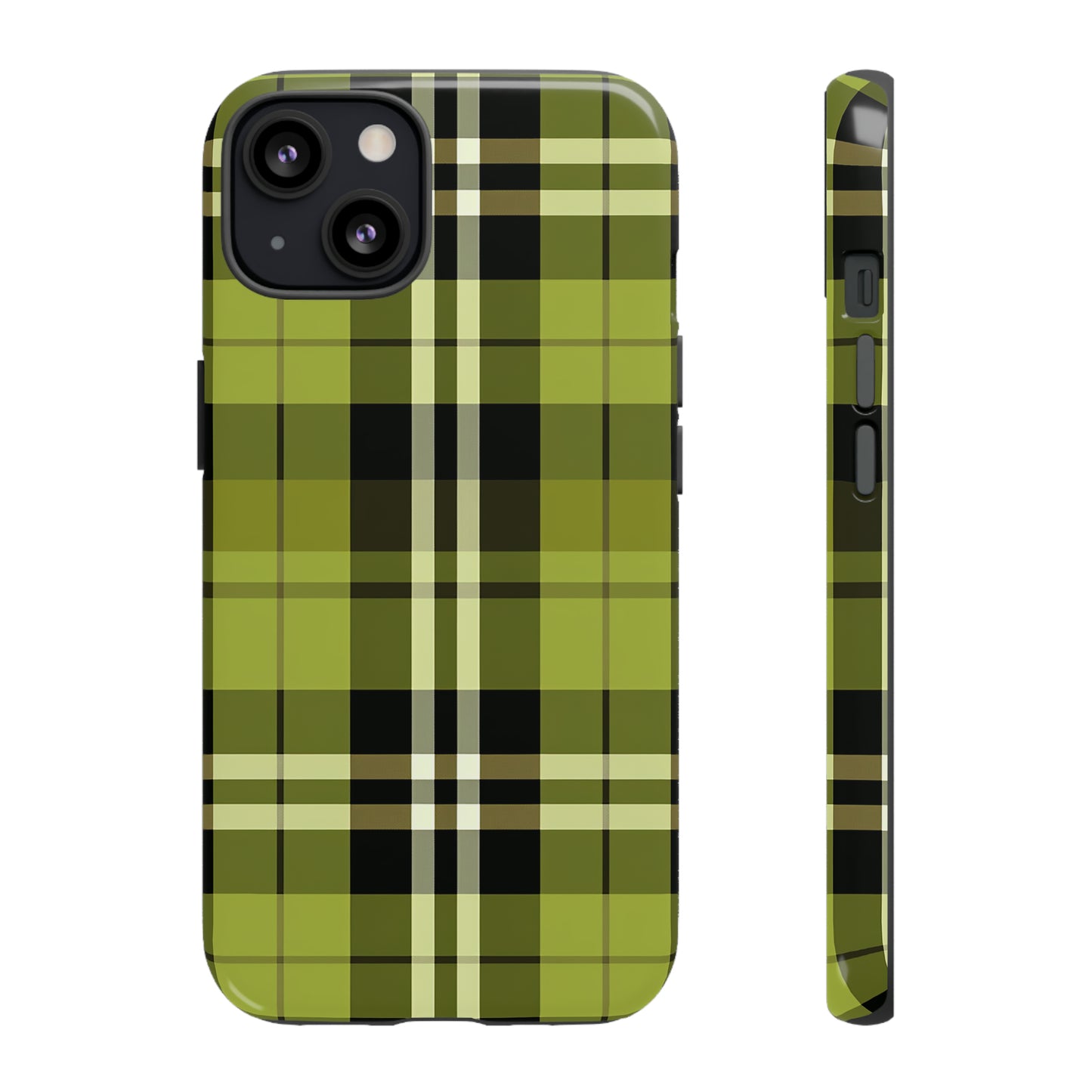 Pistachio Tartan - Tough Cases