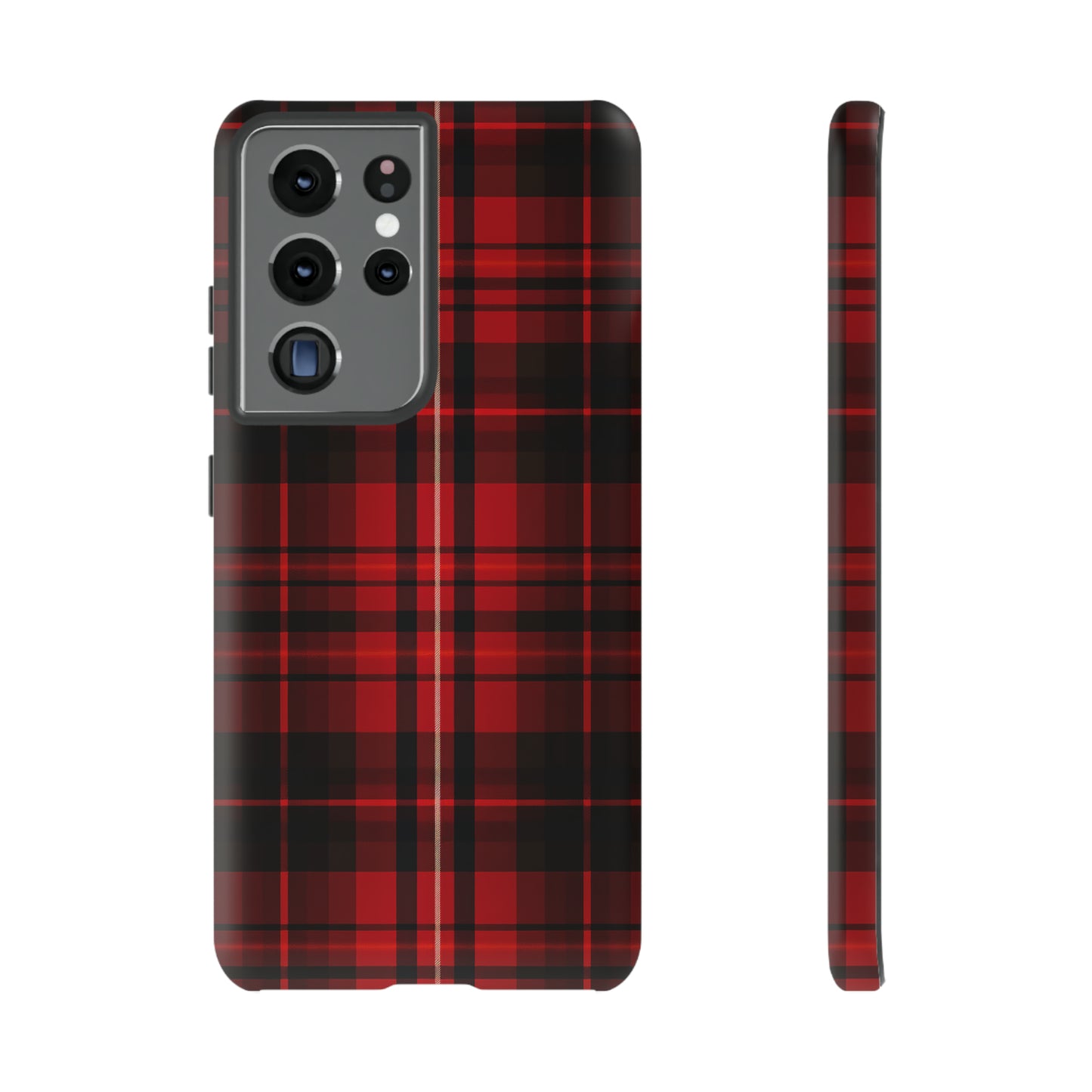 Cherry Red Tartan - Tough Cases