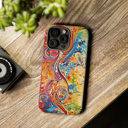 Rainbow Paisley - Tough Cases