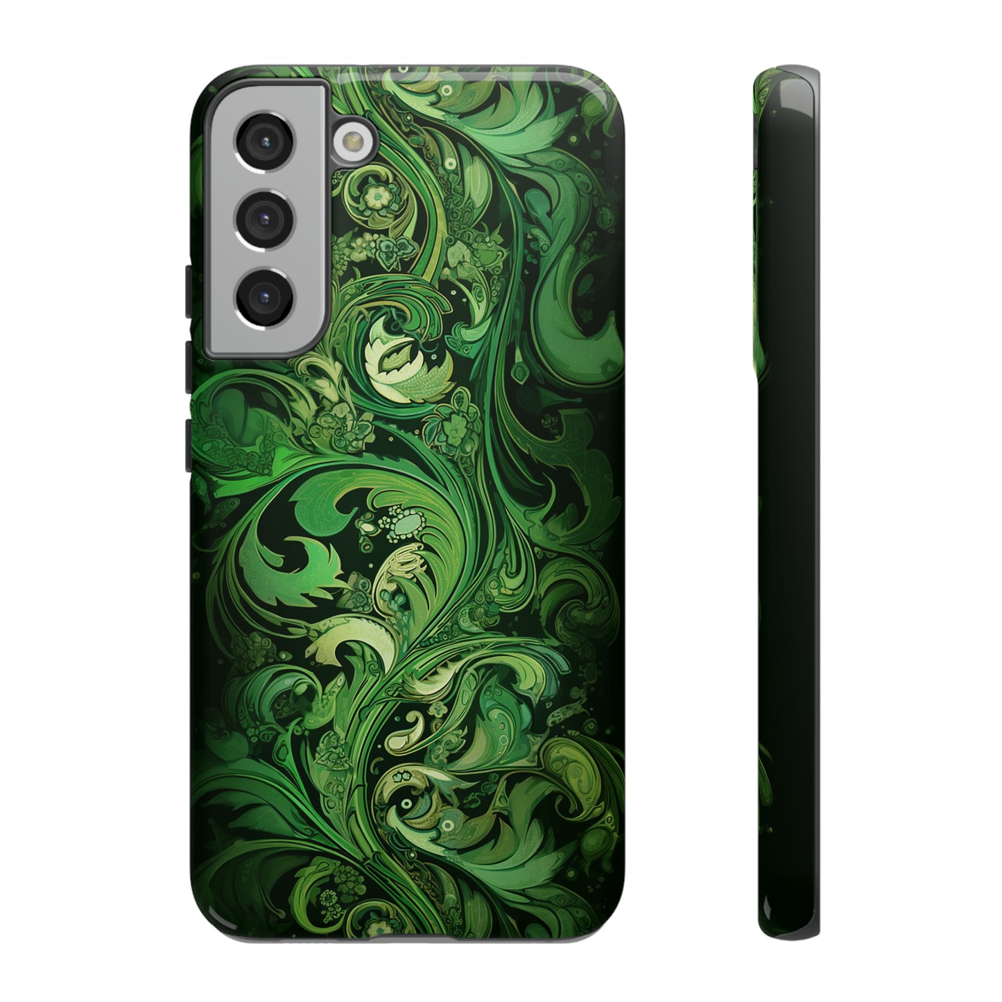 Green Paisley - Tough Cases