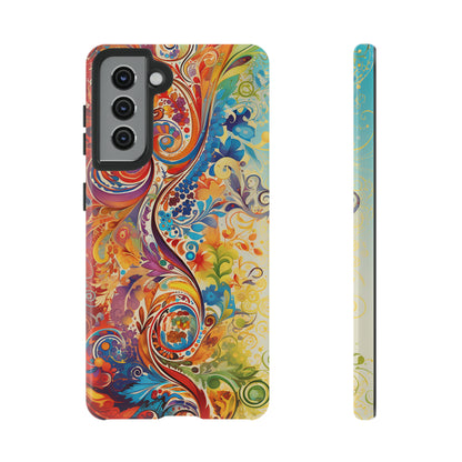 Rainbow Paisley - Tough Cases