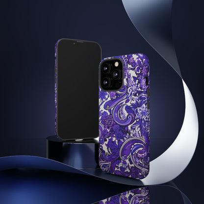 Purple Paisley - Tough Cases