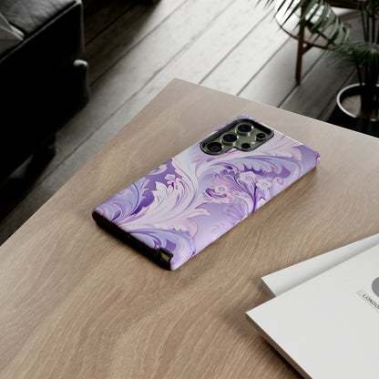 Pastel Lilac Paisley - Tough Cases