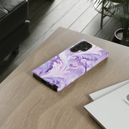 Pastel Lilac Paisley - Tough Cases