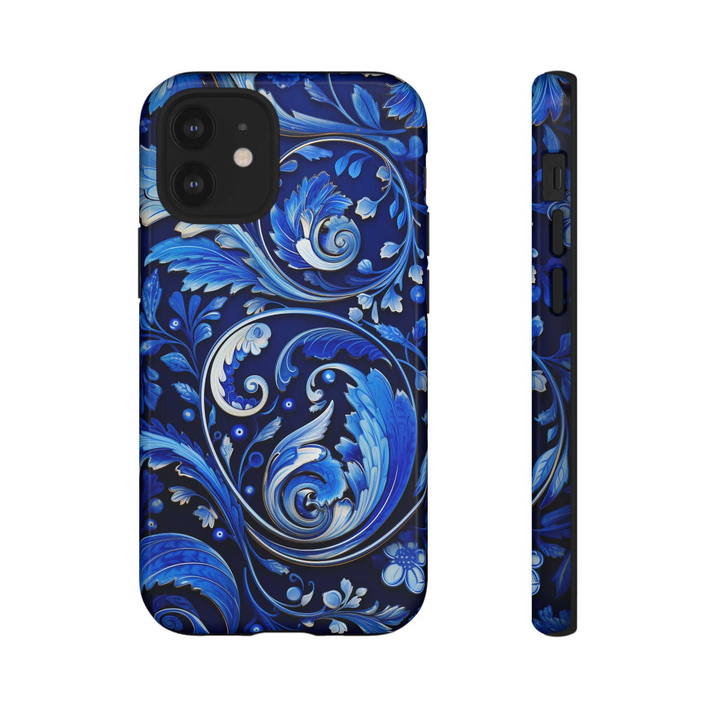 Royal Blue Paisley - Tough Cases