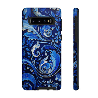 Royal Blue Paisley - Tough Cases