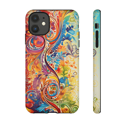 Rainbow Paisley - Tough Cases