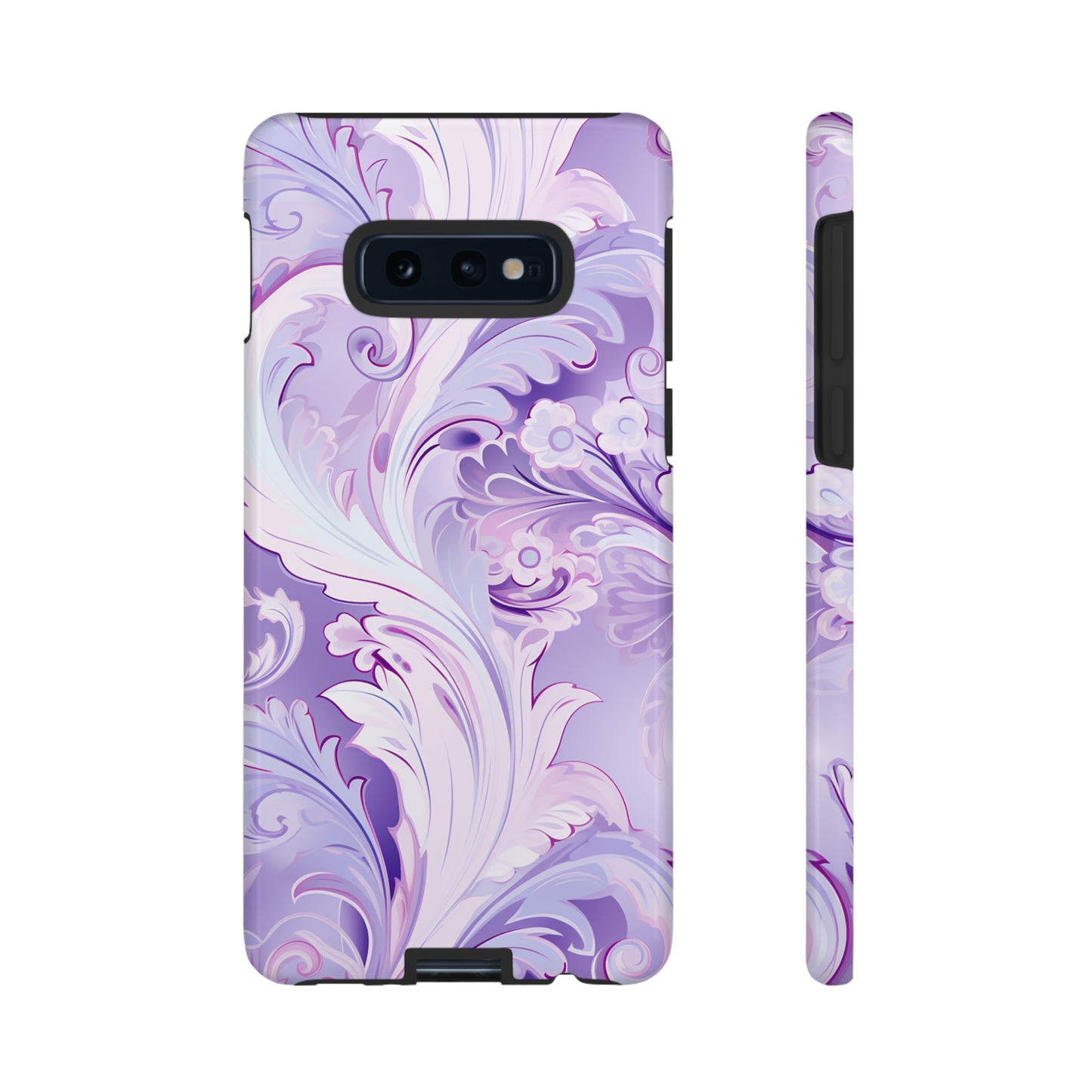 Pastel Lilac Paisley - Tough Cases