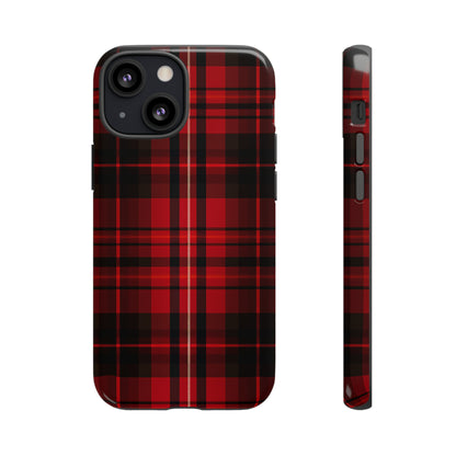 Cherry Red Tartan - Tough Cases