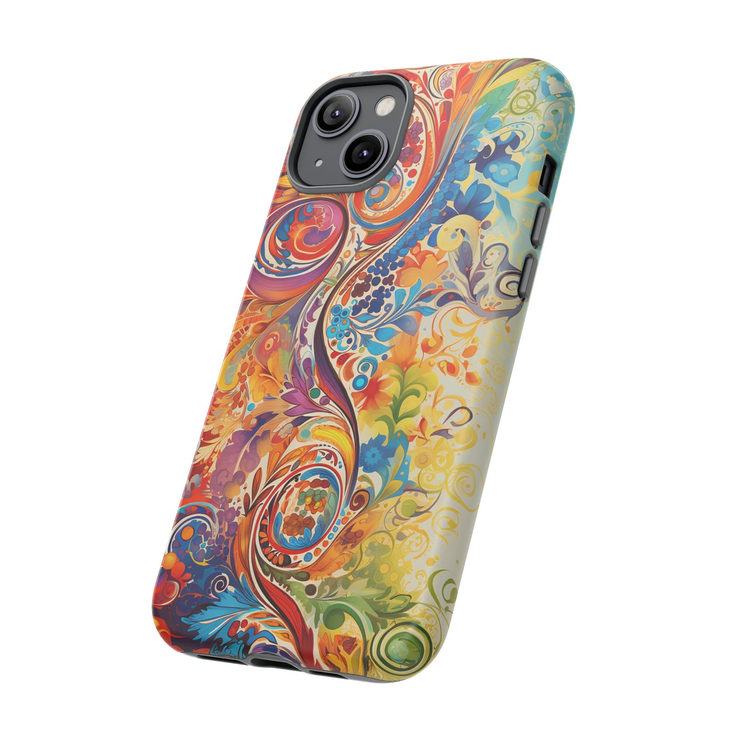 Rainbow Paisley - Tough Cases