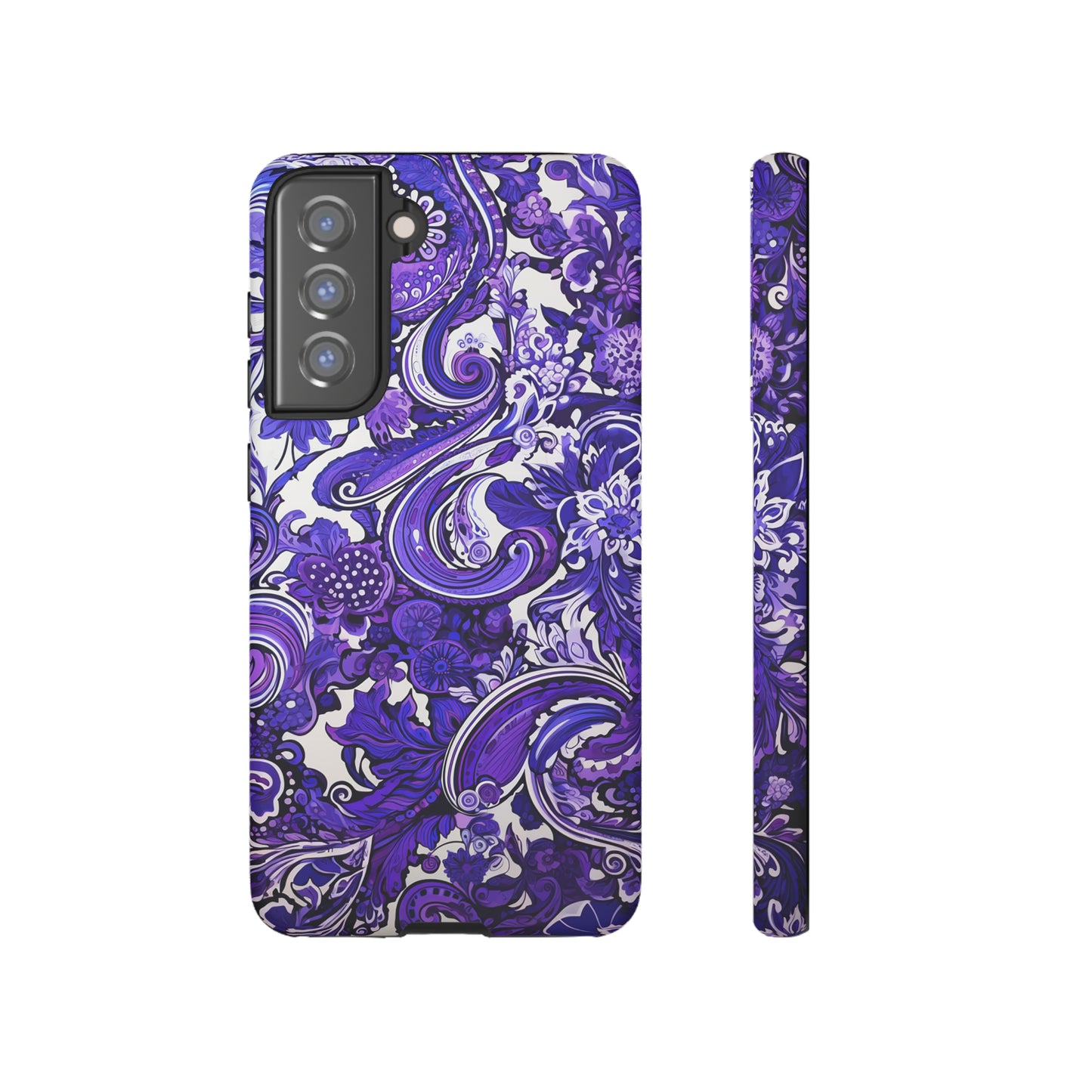 Purple Paisley - Tough Cases