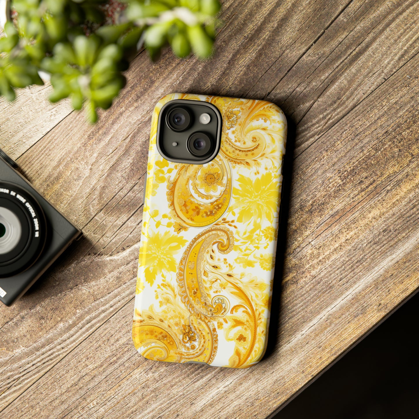 Yellow Paisley - Tough Cases