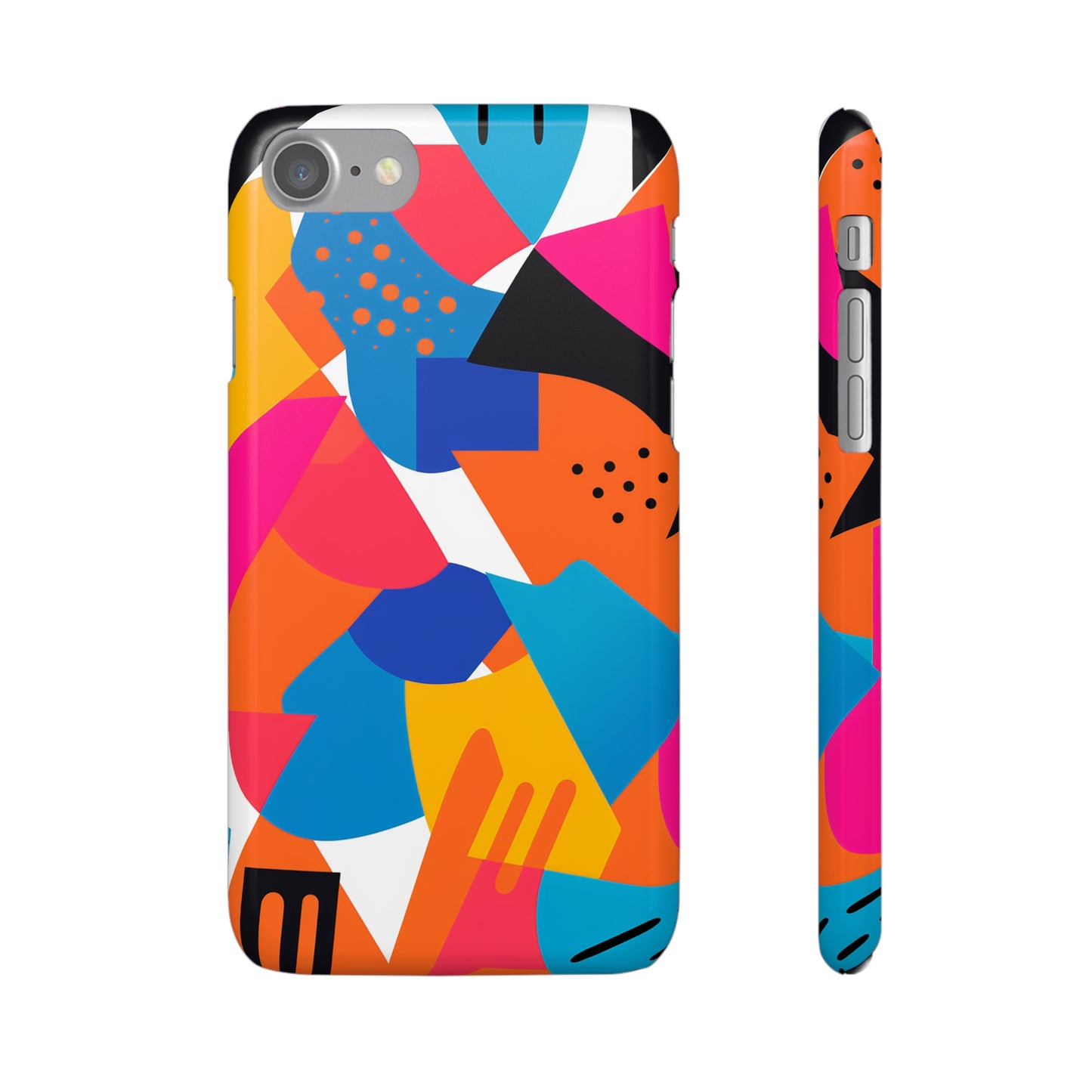 Colourful Shapes - Snap Cases