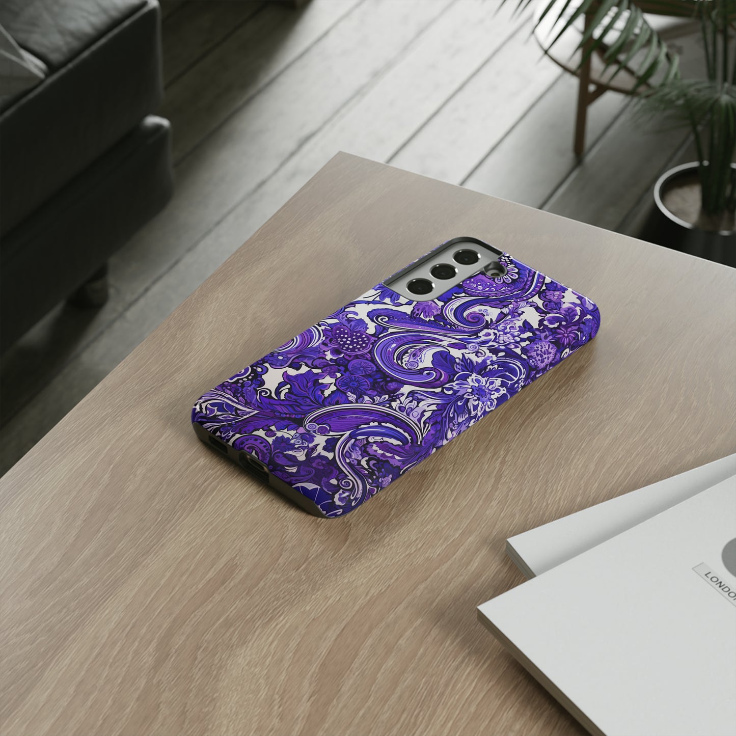 Purple Paisley - Tough Cases