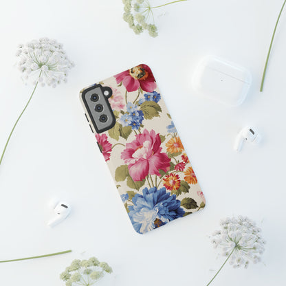 Summer Flowers Chintz Pattern - Tough Cases