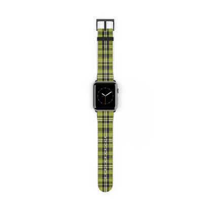 Apple Watch Strap - Pistachio Tartan