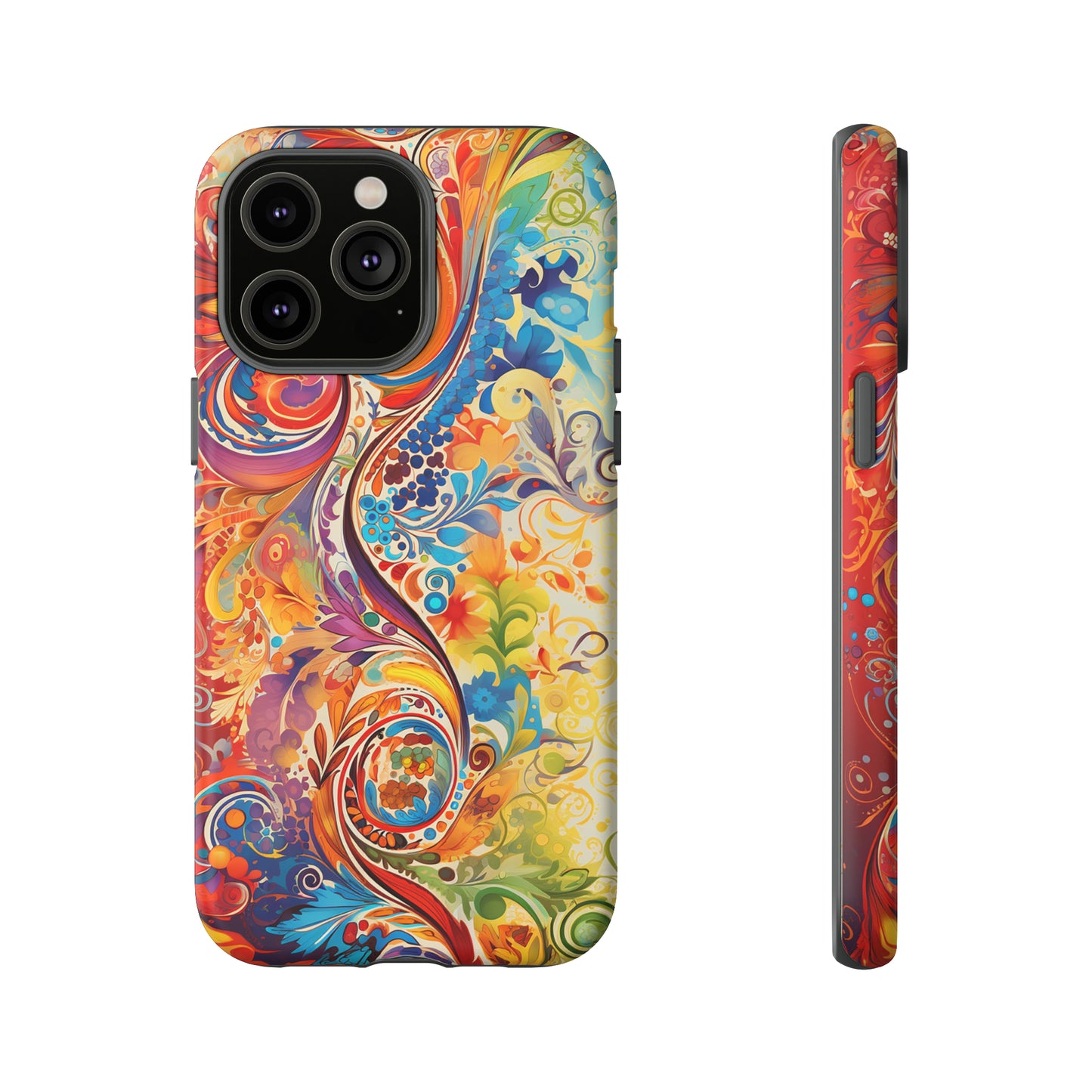 Rainbow Paisley - Tough Cases