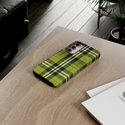 Pistachio Tartan - Tough Cases