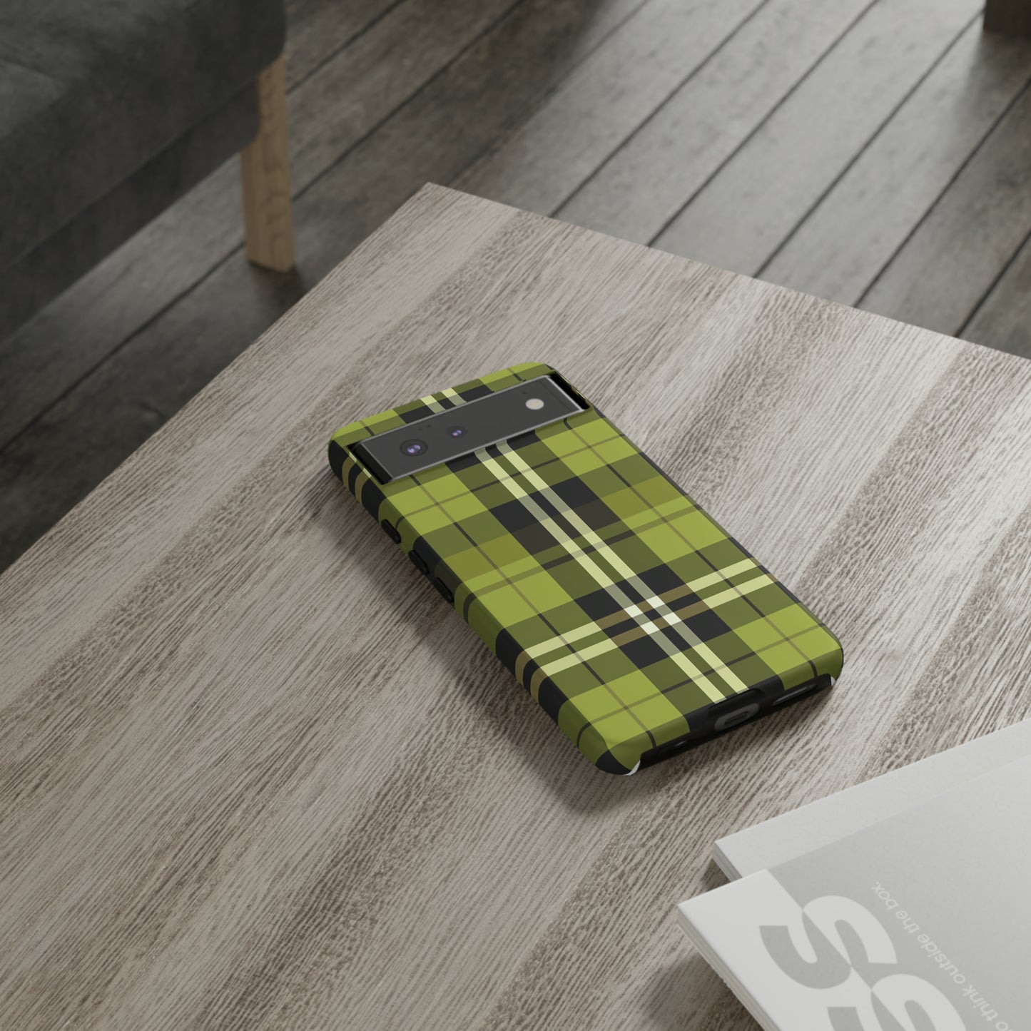 Pistachio Tartan - Tough Cases