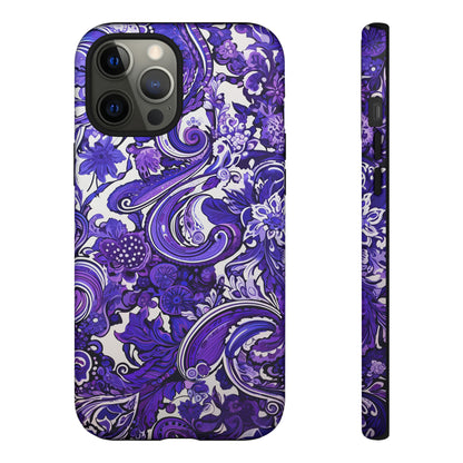 Purple Paisley - Tough Cases