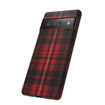 Cherry Red Tartan - Tough Cases