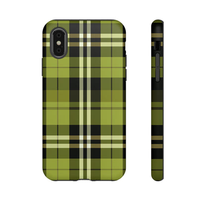 Pistachio Tartan - Tough Cases