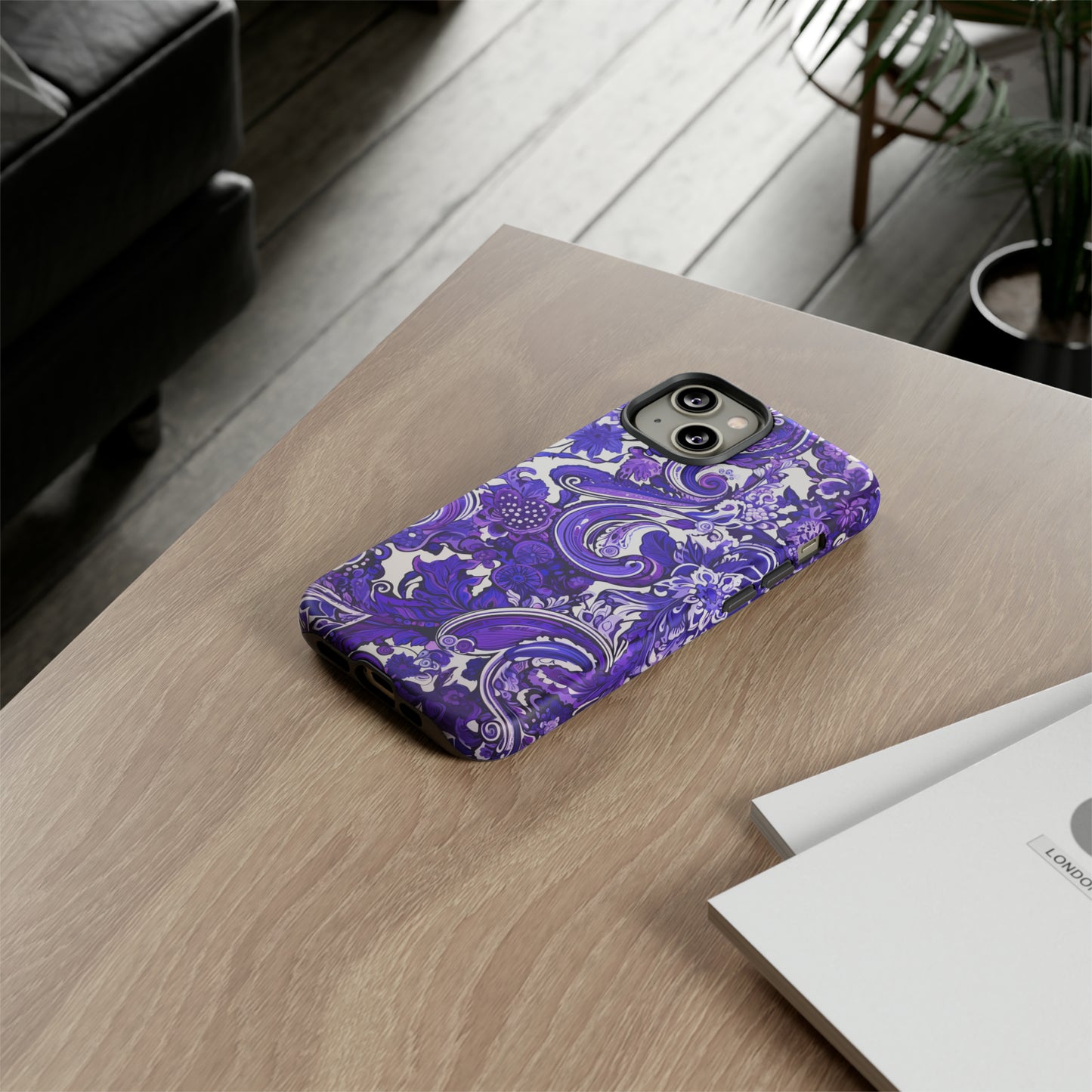 Purple Paisley - Tough Cases