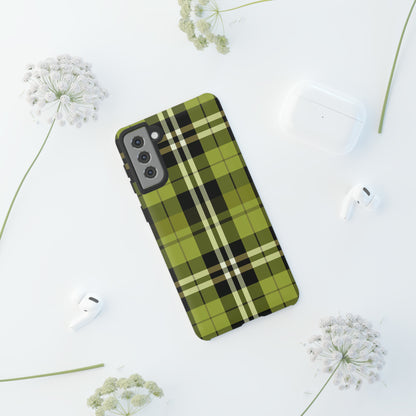 Pistachio Tartan - Tough Cases