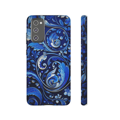 Royal Blue Paisley - Tough Cases