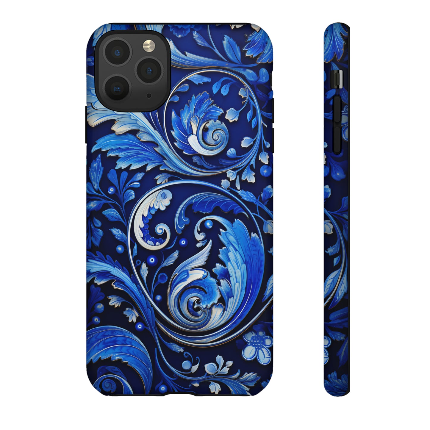 Royal Blue Paisley - Tough Cases