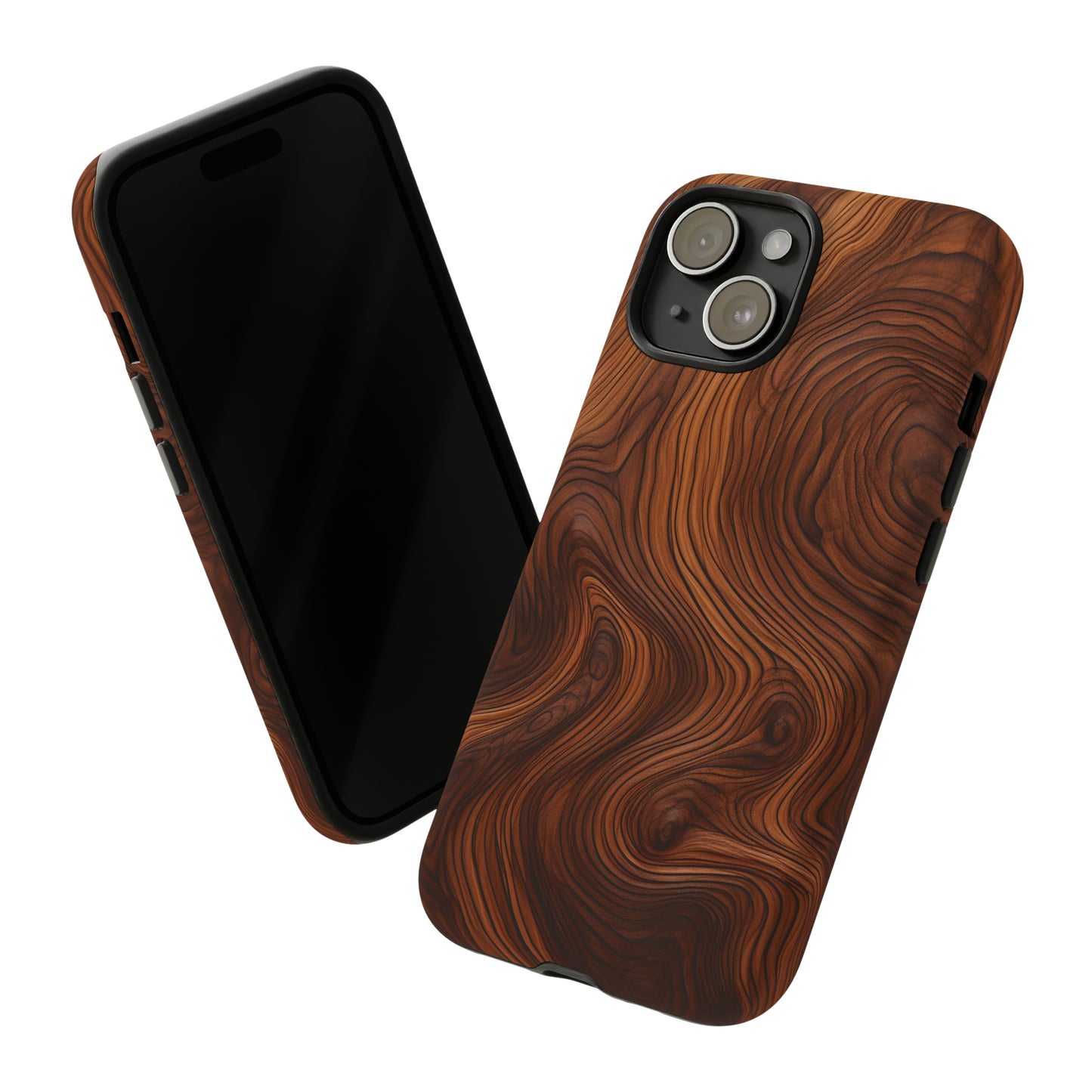 Walnut Pattern - Tough Cases | iPhone | Google Pixel | Samsung Galaxy