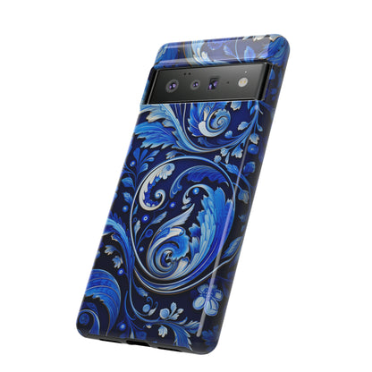 Royal Blue Paisley - Tough Cases