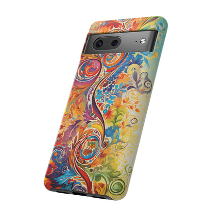 Rainbow Paisley - Tough Cases