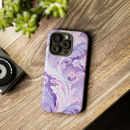 Pastel Lilac Paisley - Tough Cases