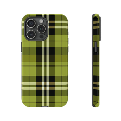 Pistachio Tartan - Tough Cases