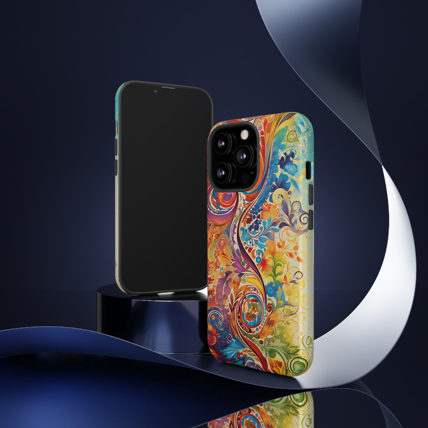 Rainbow Paisley - Tough Cases