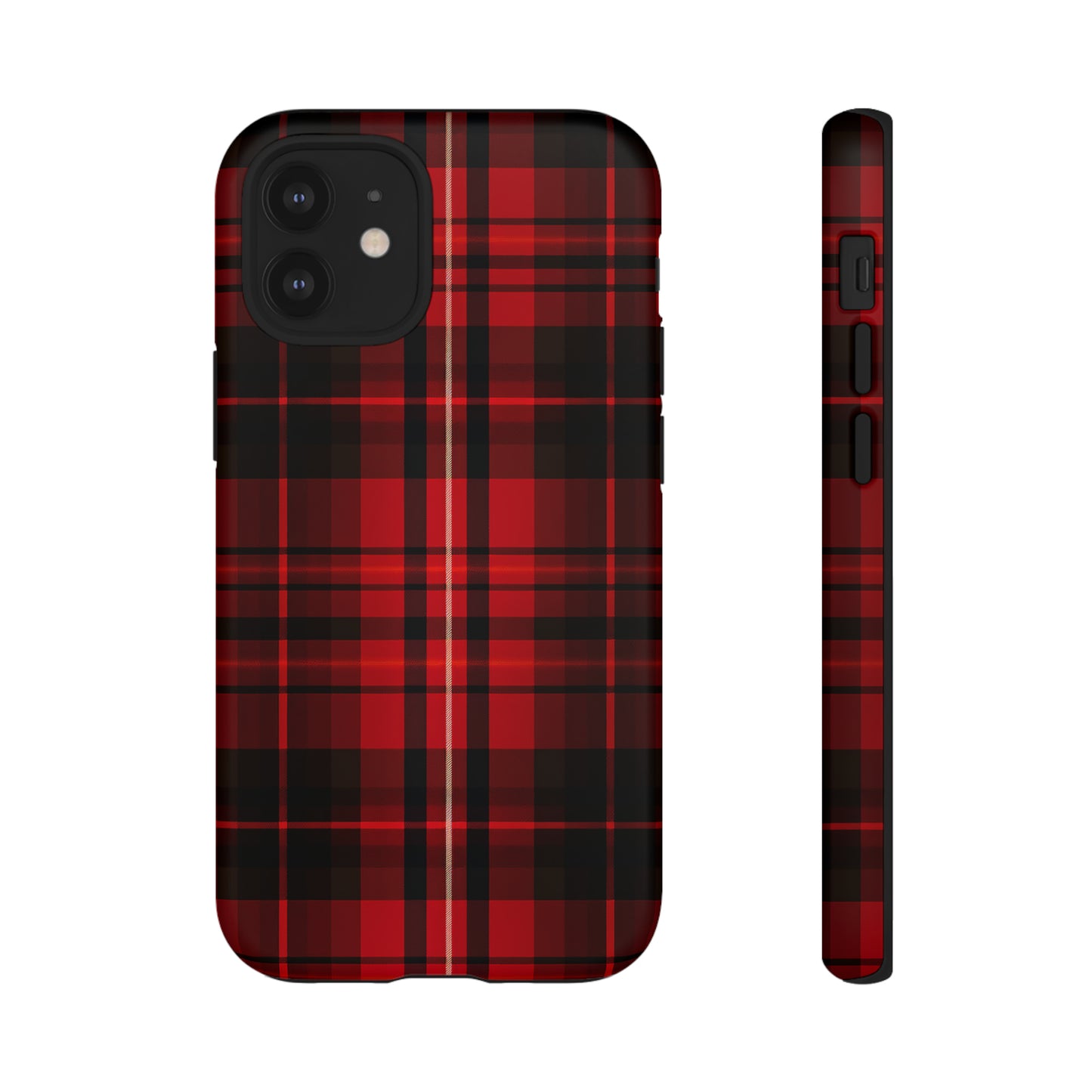 Cherry Red Tartan - Tough Cases