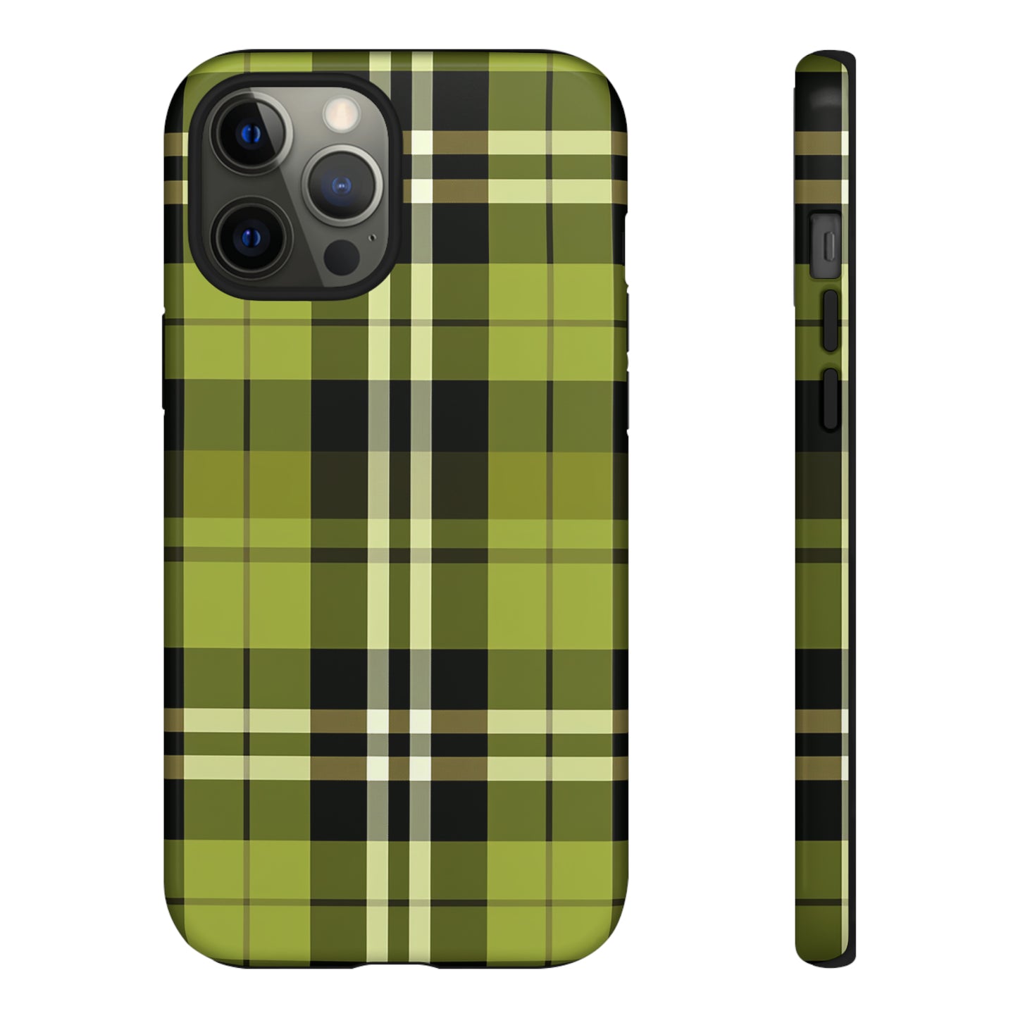 Pistachio Tartan - Tough Cases