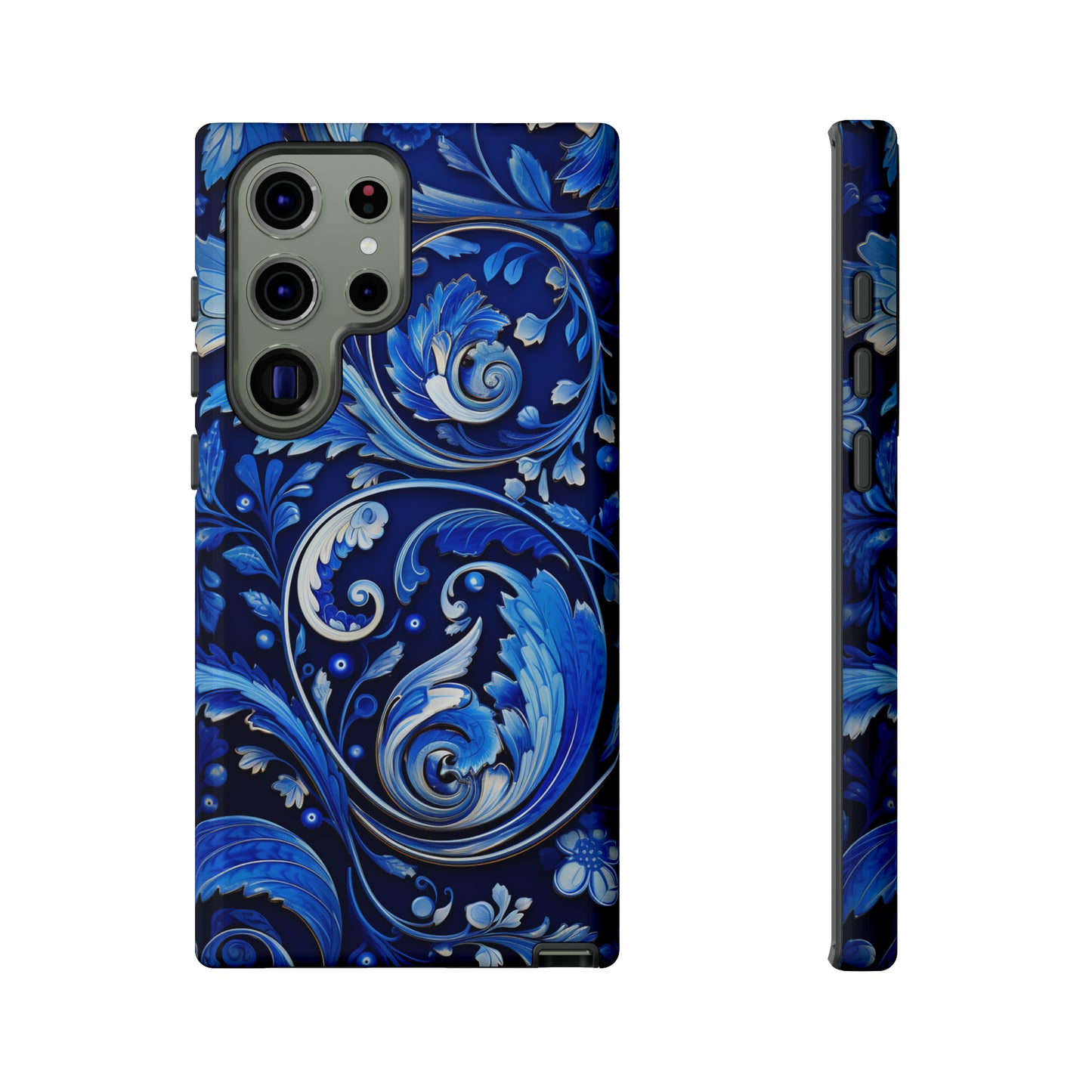 Royal Blue Paisley - Tough Cases