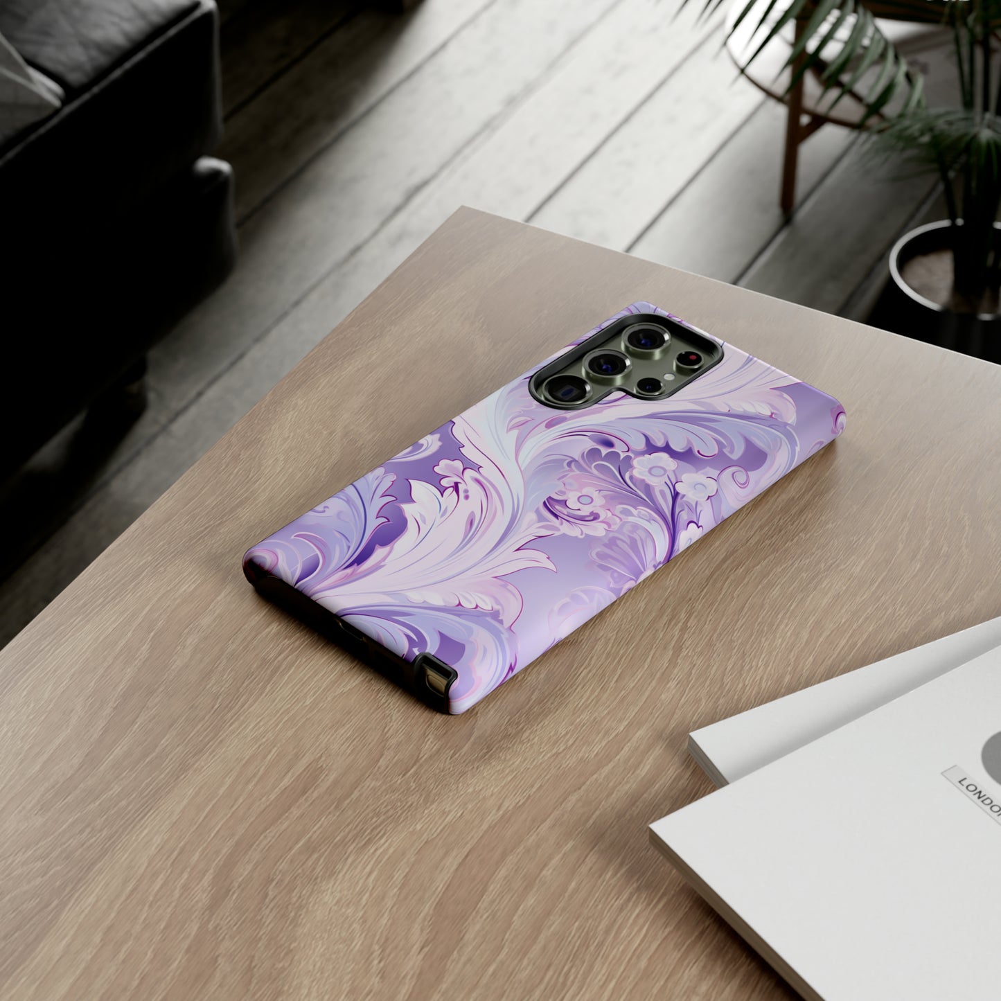 Pastel Lilac Paisley - Tough Cases