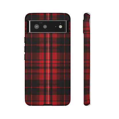 Cherry Red Tartan - Tough Cases