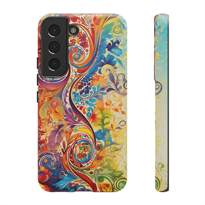 Rainbow Paisley - Tough Cases