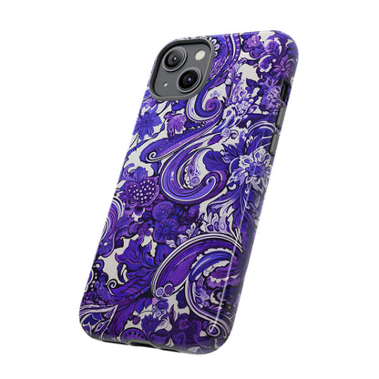 Purple Paisley - Tough Cases