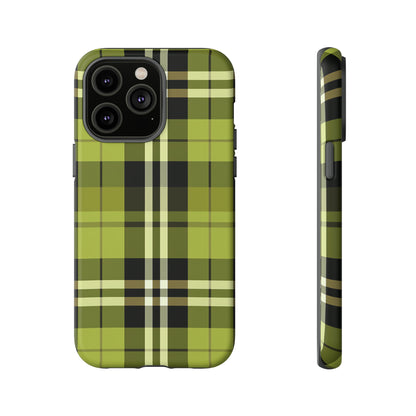 Pistachio Tartan - Tough Cases