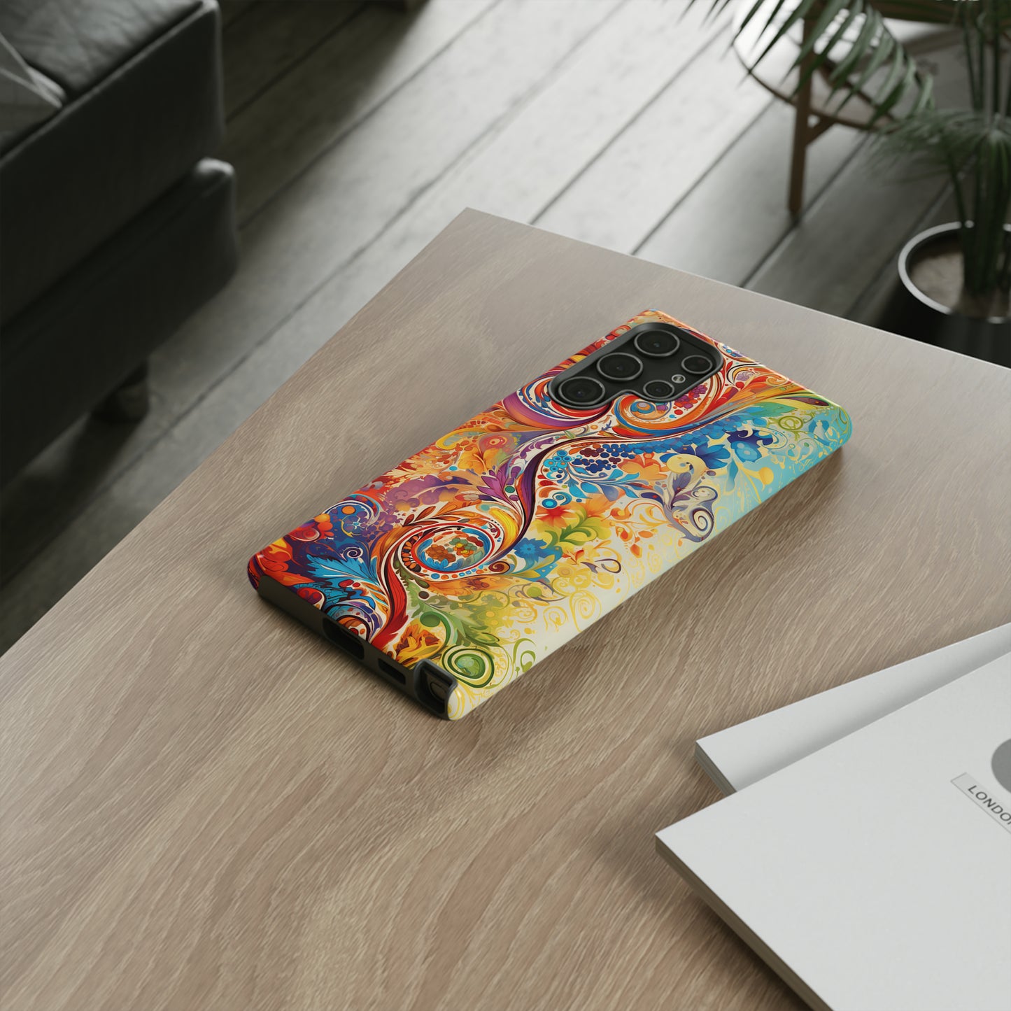 Rainbow Paisley - Tough Cases