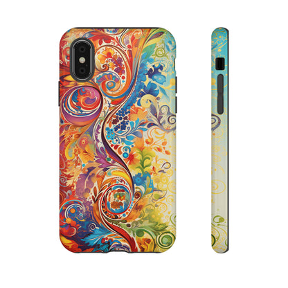 Rainbow Paisley - Tough Cases