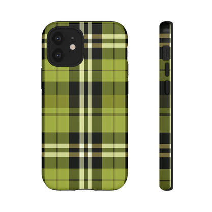 Pistachio Tartan - Tough Cases