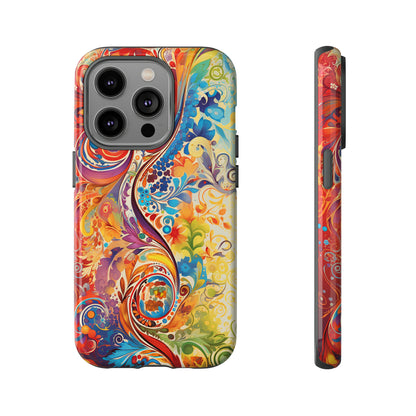 Rainbow Paisley - Tough Cases